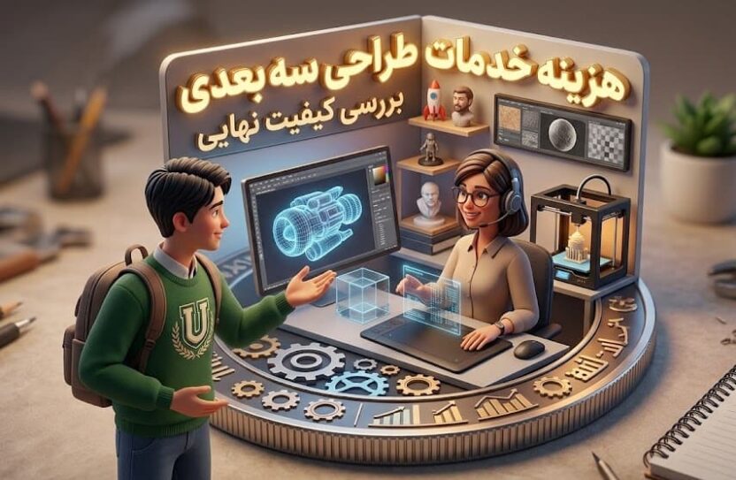 تعرفه طراحی سه بعدی